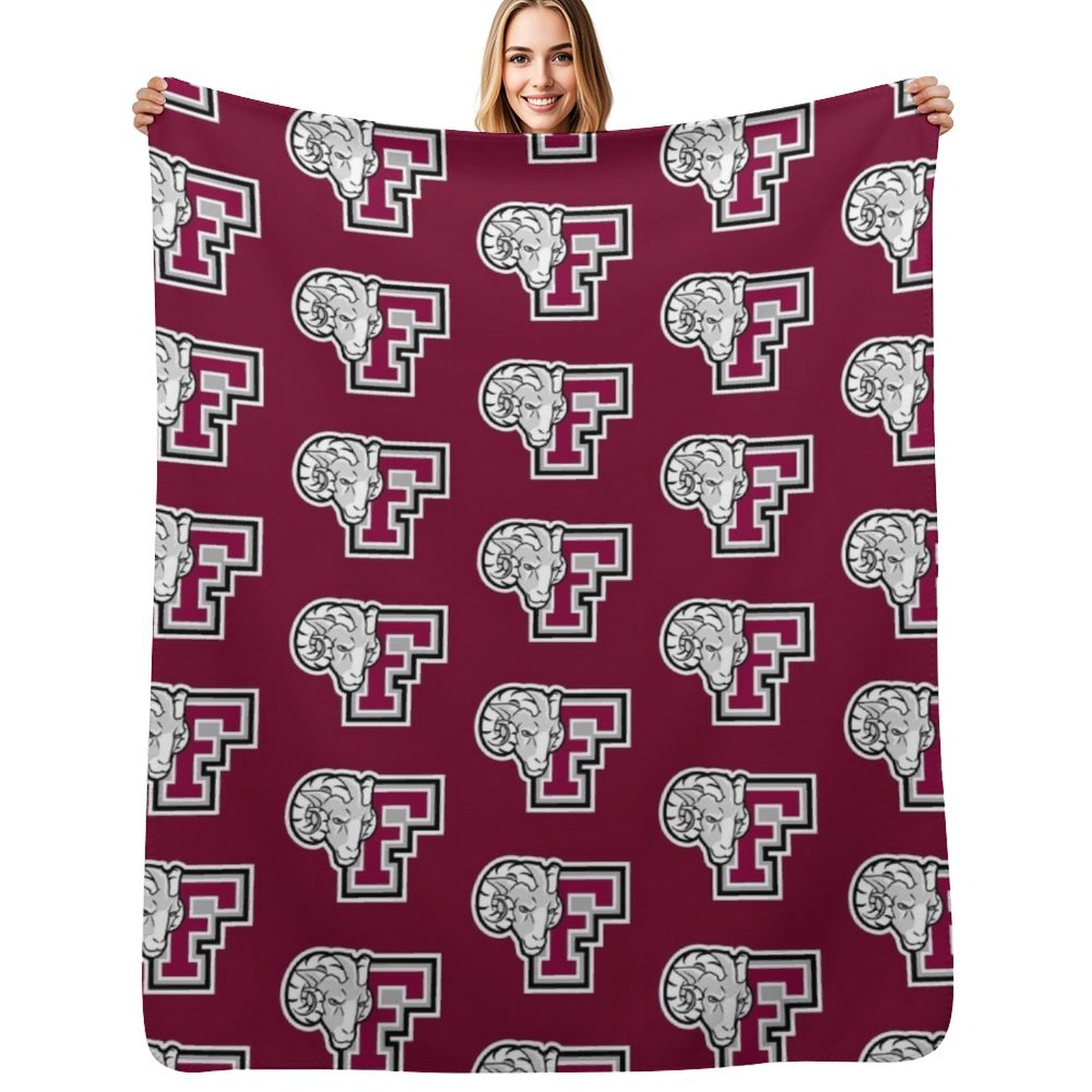3D Printing Icon - The Fordham Icon Throw Blanket Stuffeds