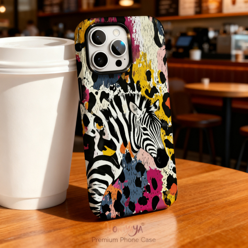 3D Printing Quote - Shock Absorption Zebra Print Phone Case
