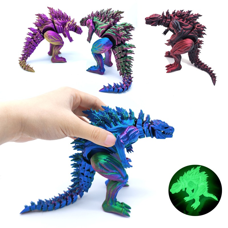 3D Printing Joint - 3D Printing Muscle Dinosaur Action Figure