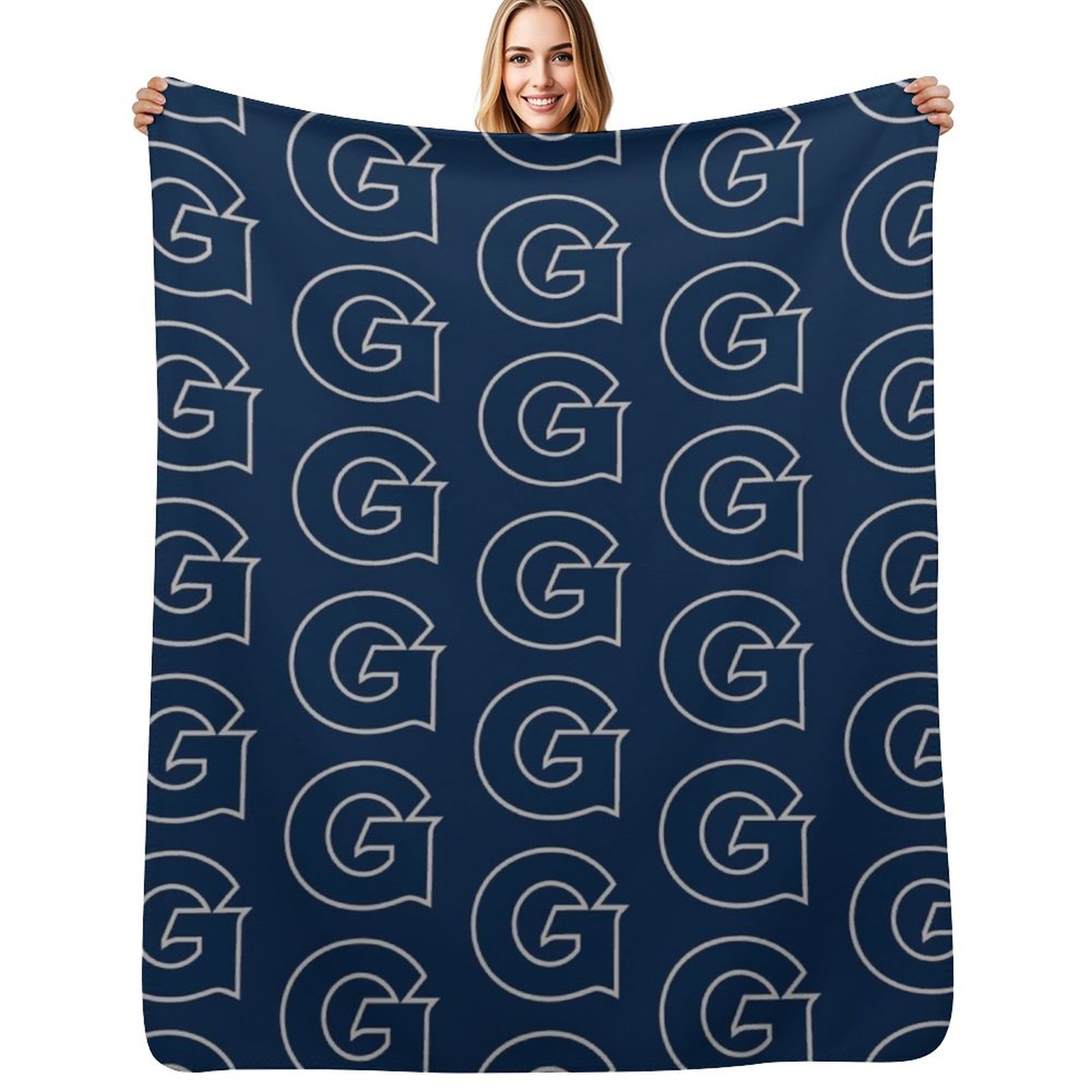 The Georgetown Icon Throw Blan - 3D Printing Icon 评论和价格