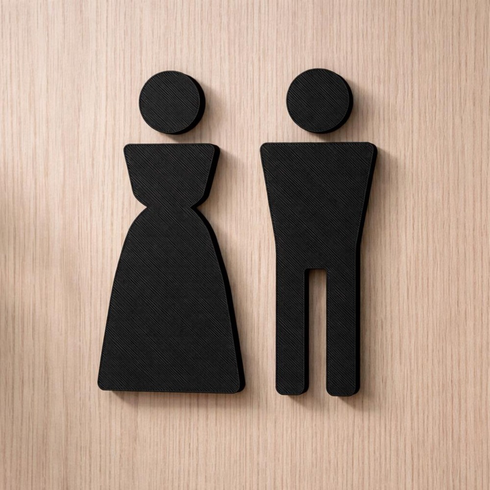 Minimalist 3D Printed Male Fem - 3D Printing Icon 评论和价格