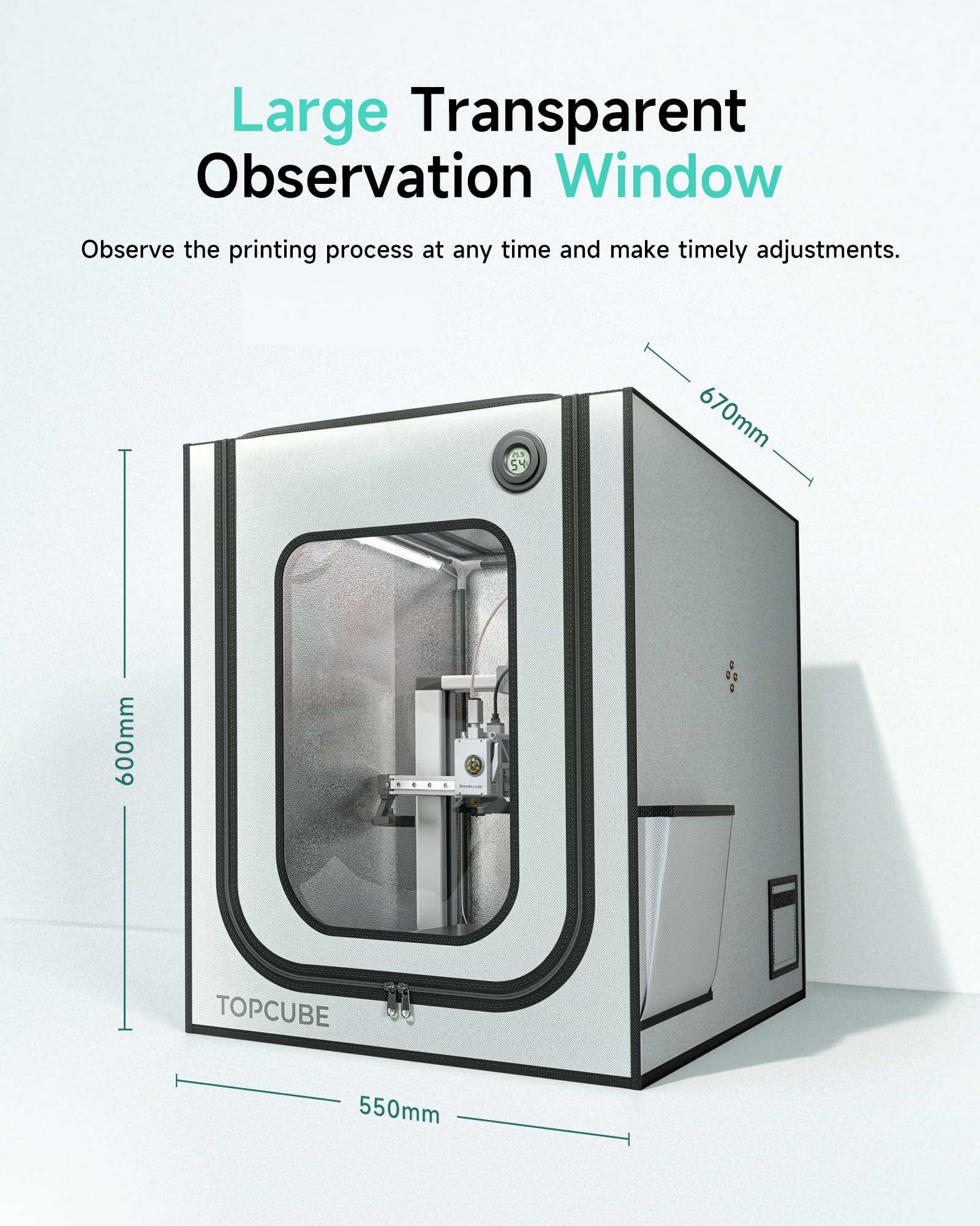 YOOPAI 3D Printer Enclosure fo - 3D Printer Enclosure Frame 评论和价格