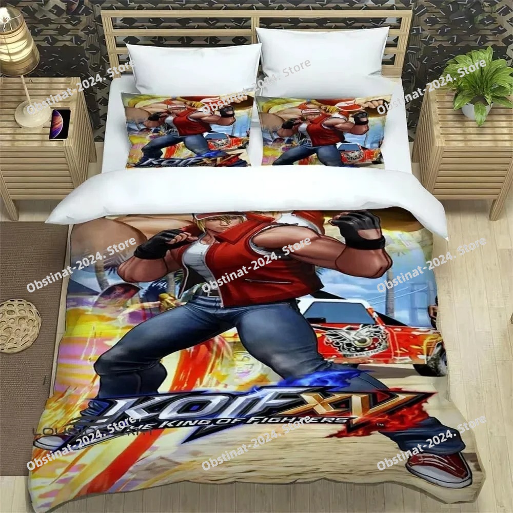 KOF game Cartoons 3D Bedding S - 3D Printing Quilting 评论和价格