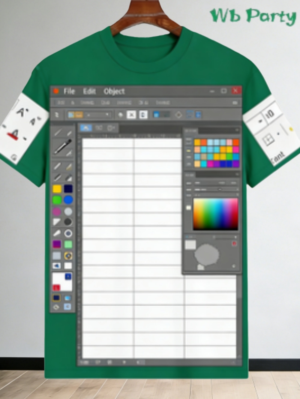 Casual Excel Tshirt for Men 3D - 3D Printing Design Software 评论和价格