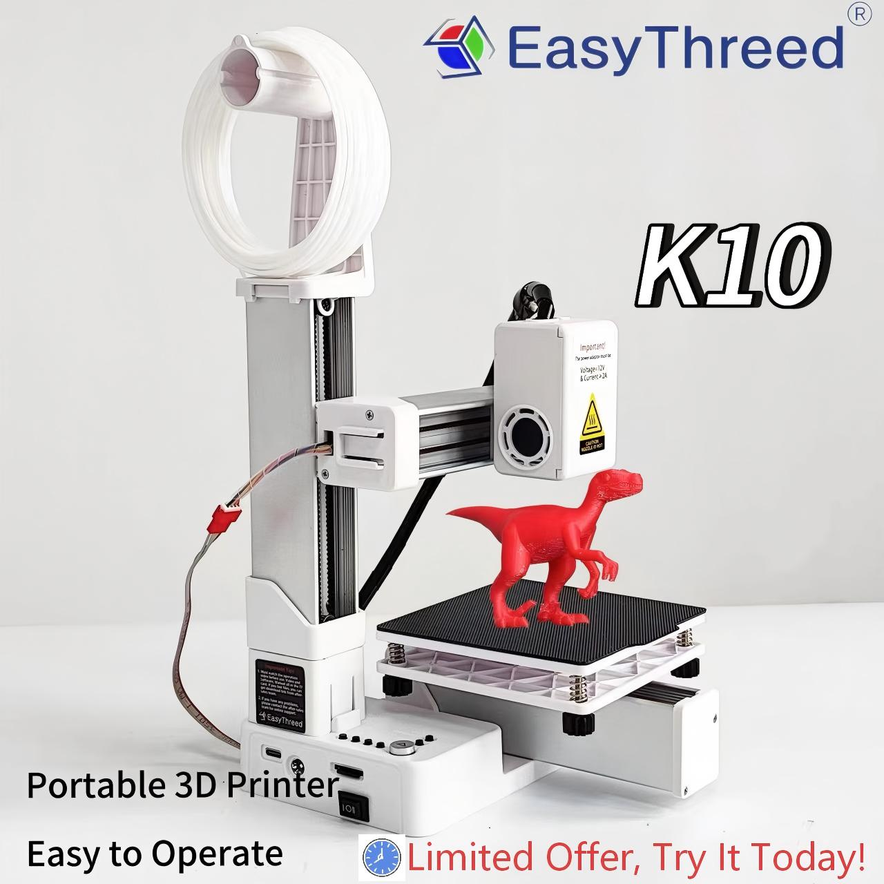 K10 Entry Level 3D Printer Min - 3D Printing Design Software 评论和价格