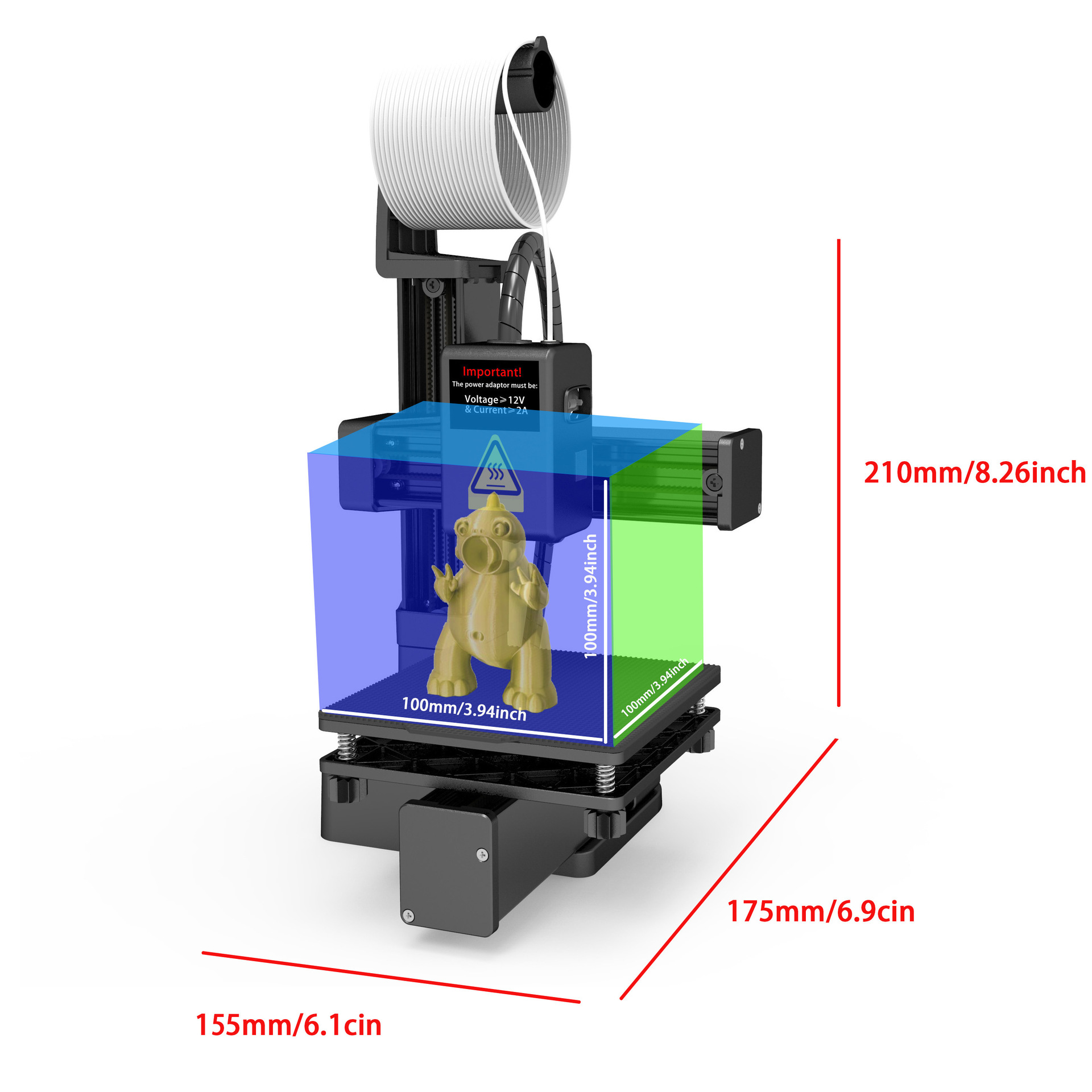 K10 Entry Level 3D Printer Min - 3D Printing Design Software 评论和价格