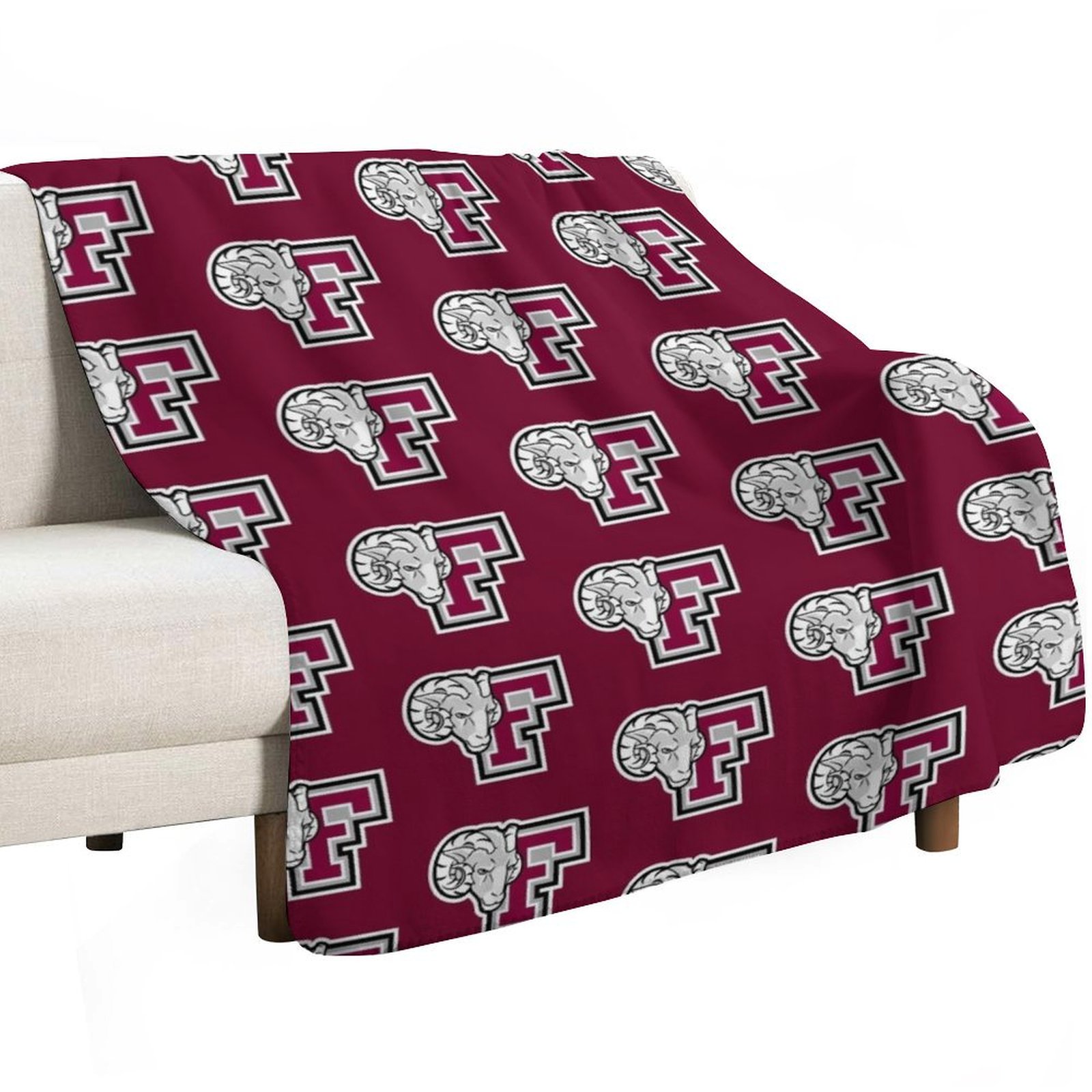 The Fordham Icon Throw Blanket - 3D Printing Icon 评论和价格