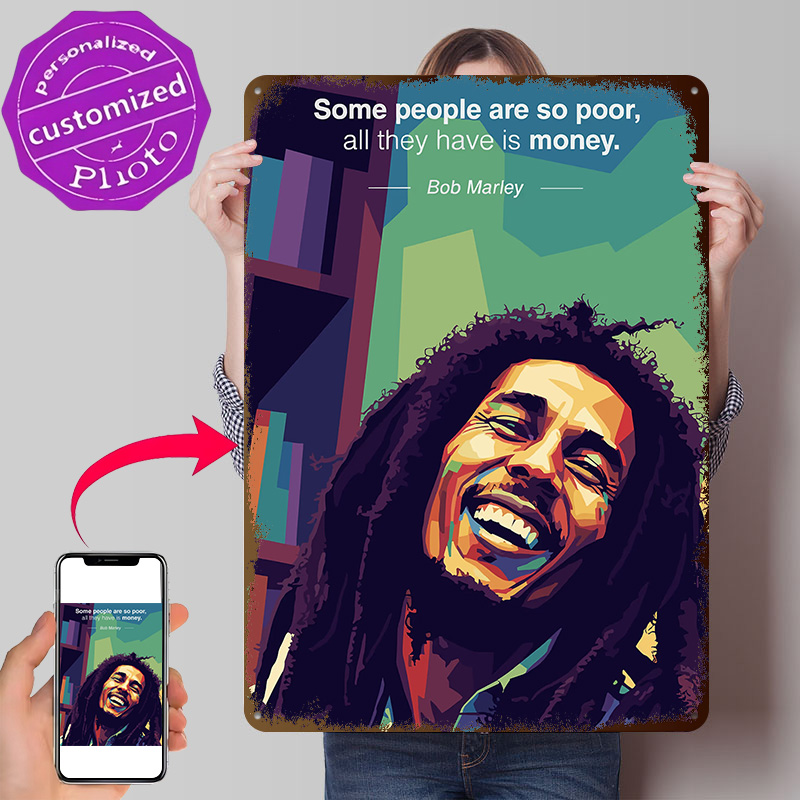 Bob Marley Quote Pop Art 3D Pr - 3D Printing Quote 评论和价格