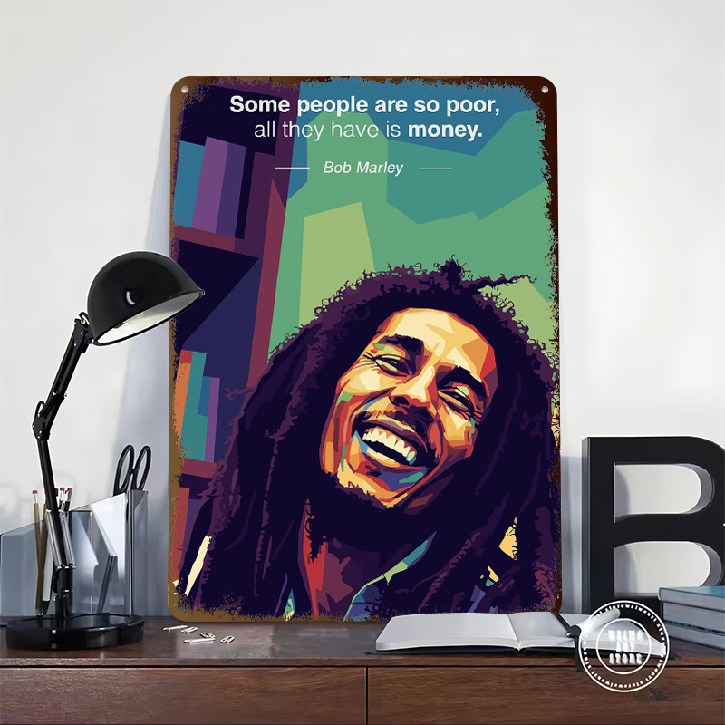 Bob Marley Quote Pop Art 3D Pr - 3D Printing Quote 评论和价格