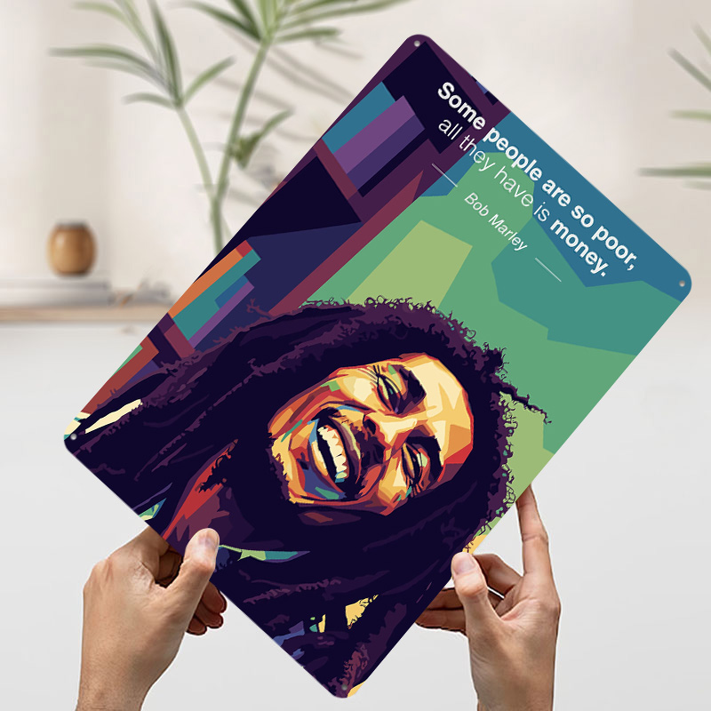 Bob Marley Quote Pop Art 3D Pr - 3D Printing Quote 评论和价格