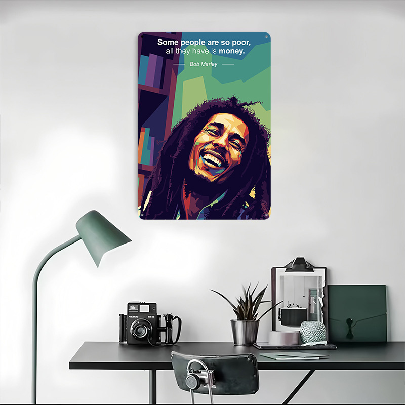 Bob Marley Quote Pop Art 3D Pr - 3D Printing Quote 评论和价格