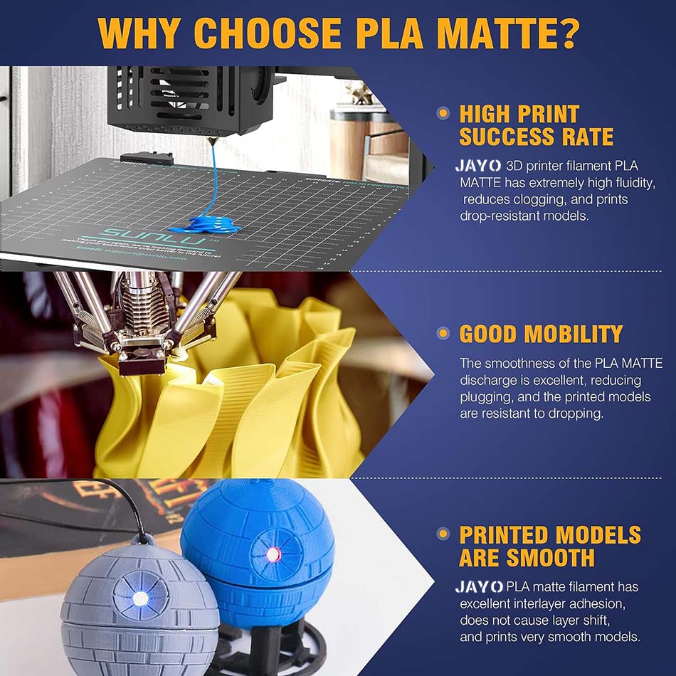 JAYO 3D Printer Filament PLA M - 3D Printing Nylon 评论和价格