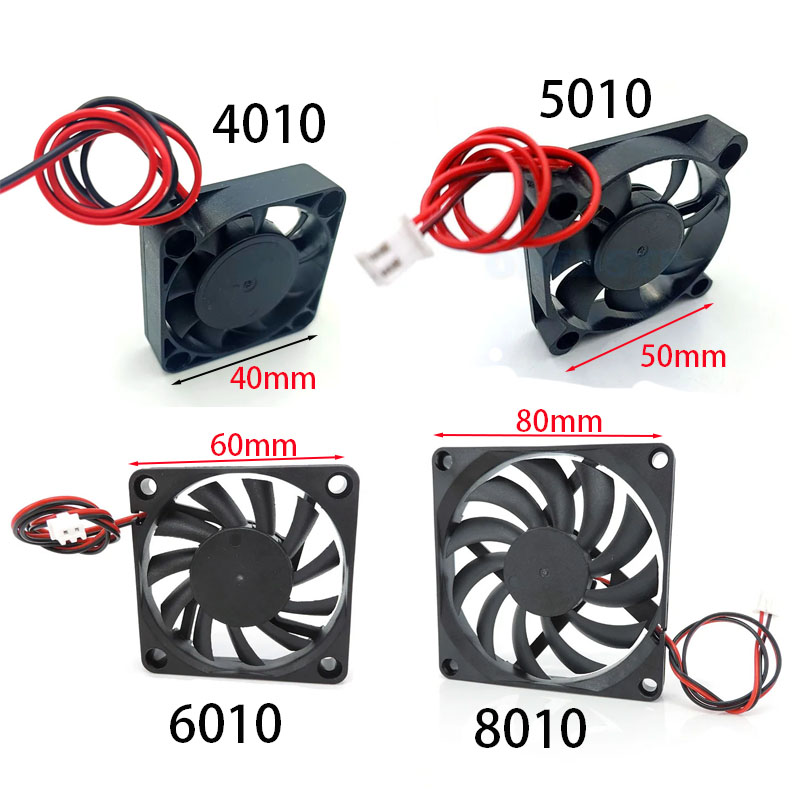 5V 12V 24V Cooling Fan 4010 50 - 3D Printer Extruder 评论和价格