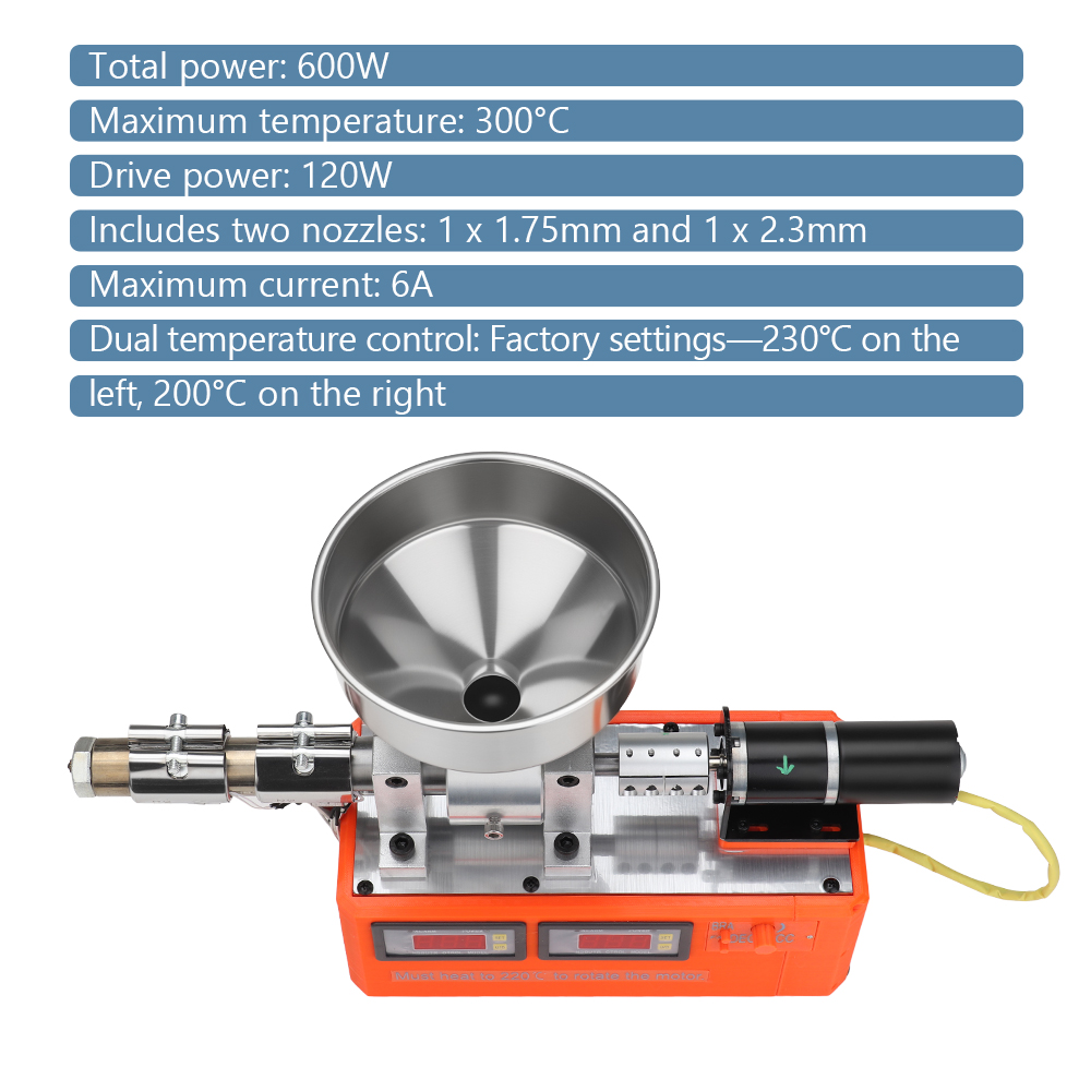 Desktop Lab Small Single Screw - 3D Printer Extruder 评论和价格