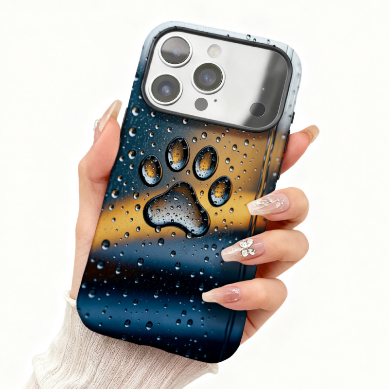 2 in 1 Paw Print Phone Case Fo - 3D Printing Quote 评论和价格