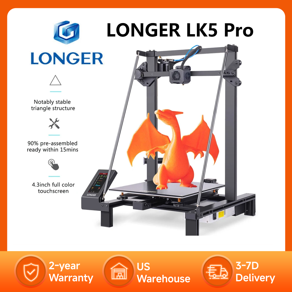 LONGER LK5 Pro 3D Printer 90%  - 3D Printing Design Software 评论和价格
