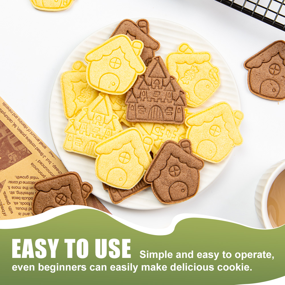 3D Printed Cookie Mold DIY Bak - 3D Printing House 评论和价格