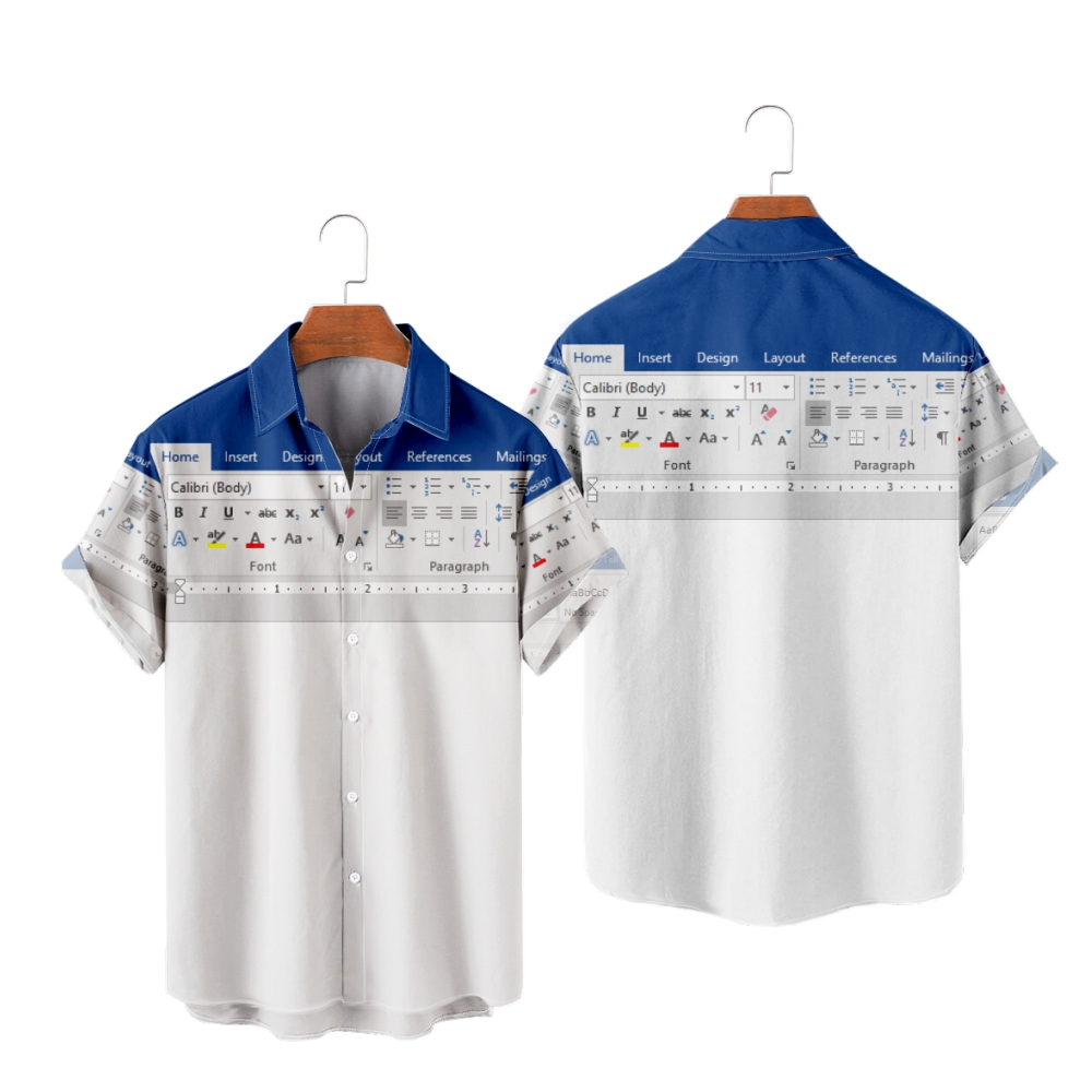 3D Men's Casual Shirt Spreadsh - 3D Printing Design Software 评论和价格