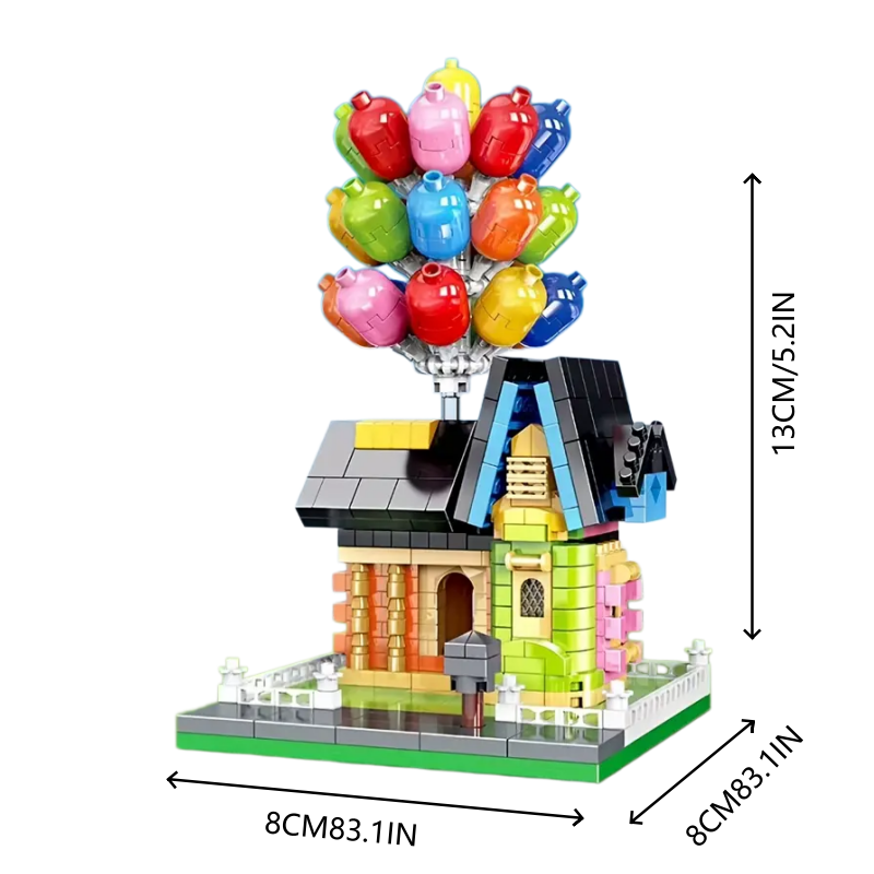 Rainbow Balloon House Assembly - 3D Printing House 评论和价格
