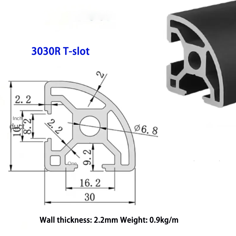 1PC 3030R European Standard Al - 3D Printer Enclosure Frame 评论和价格