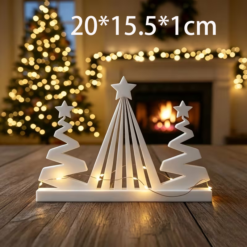 Modern Hollow Christmas Tree S - 3D Printing Xmas 评论和价格