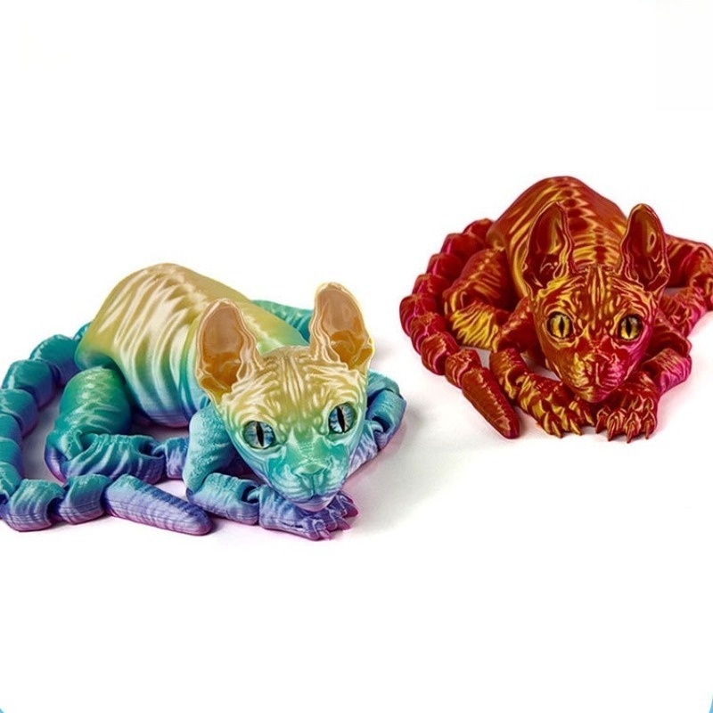 3D Printed Sphynx Cat Animals  - 3D Printing Xmas 评论和价格