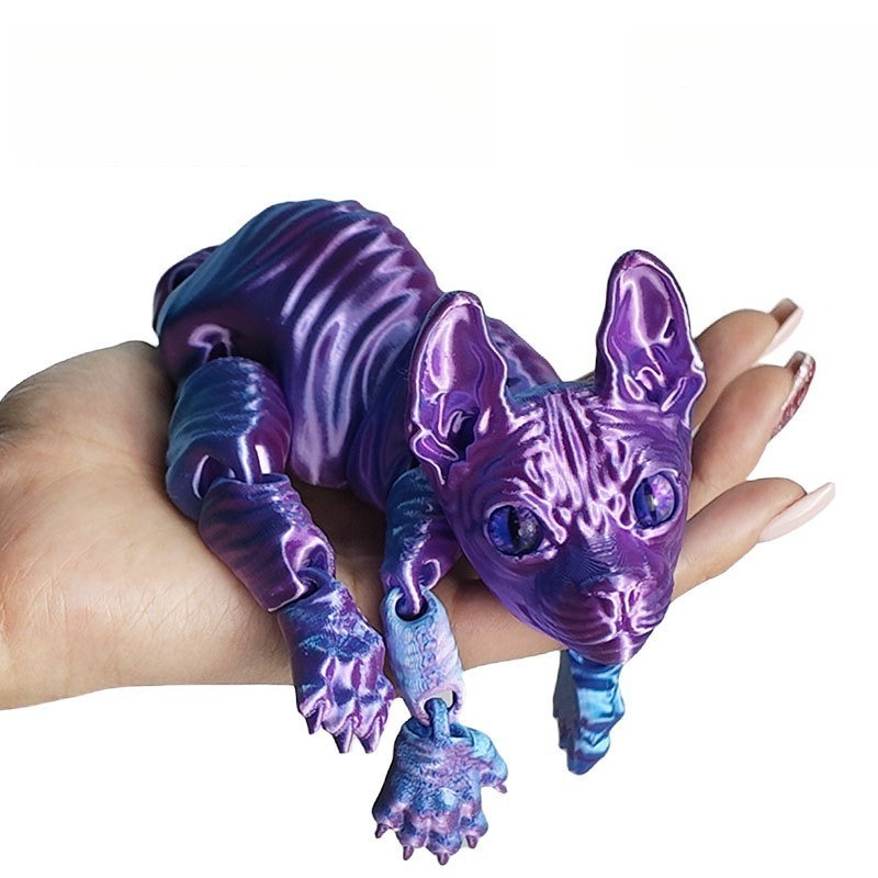 3D Printed Sphynx Cat Animals  - 3D Printing Xmas 评论和价格