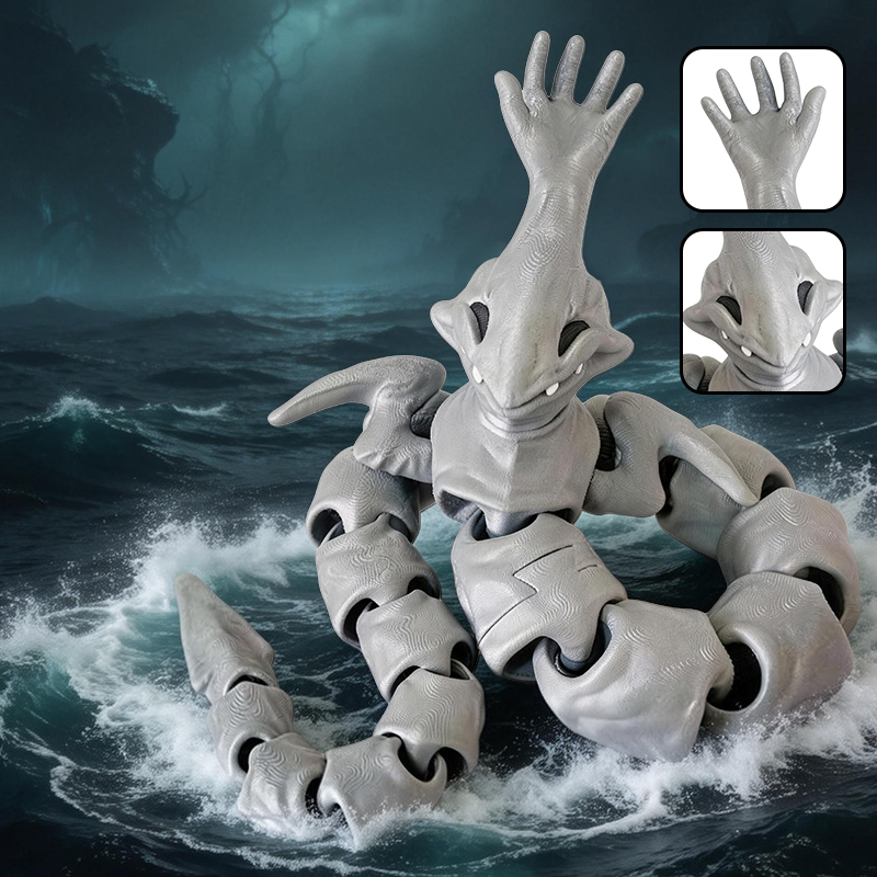 New 3D Printing Sea Eater Bloo - 3D Printing Xmas 评论和价格