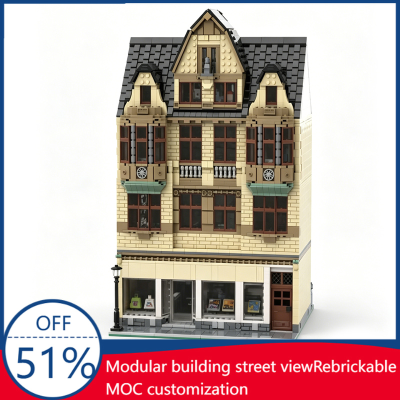 4418 Pcs Modular Town House Pr - 3D Printing House 评论和价格