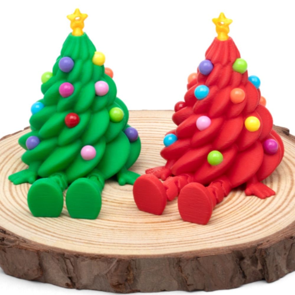 3D Printed Christmas Tree Figu - 3D Printing Household Items 评论和价格