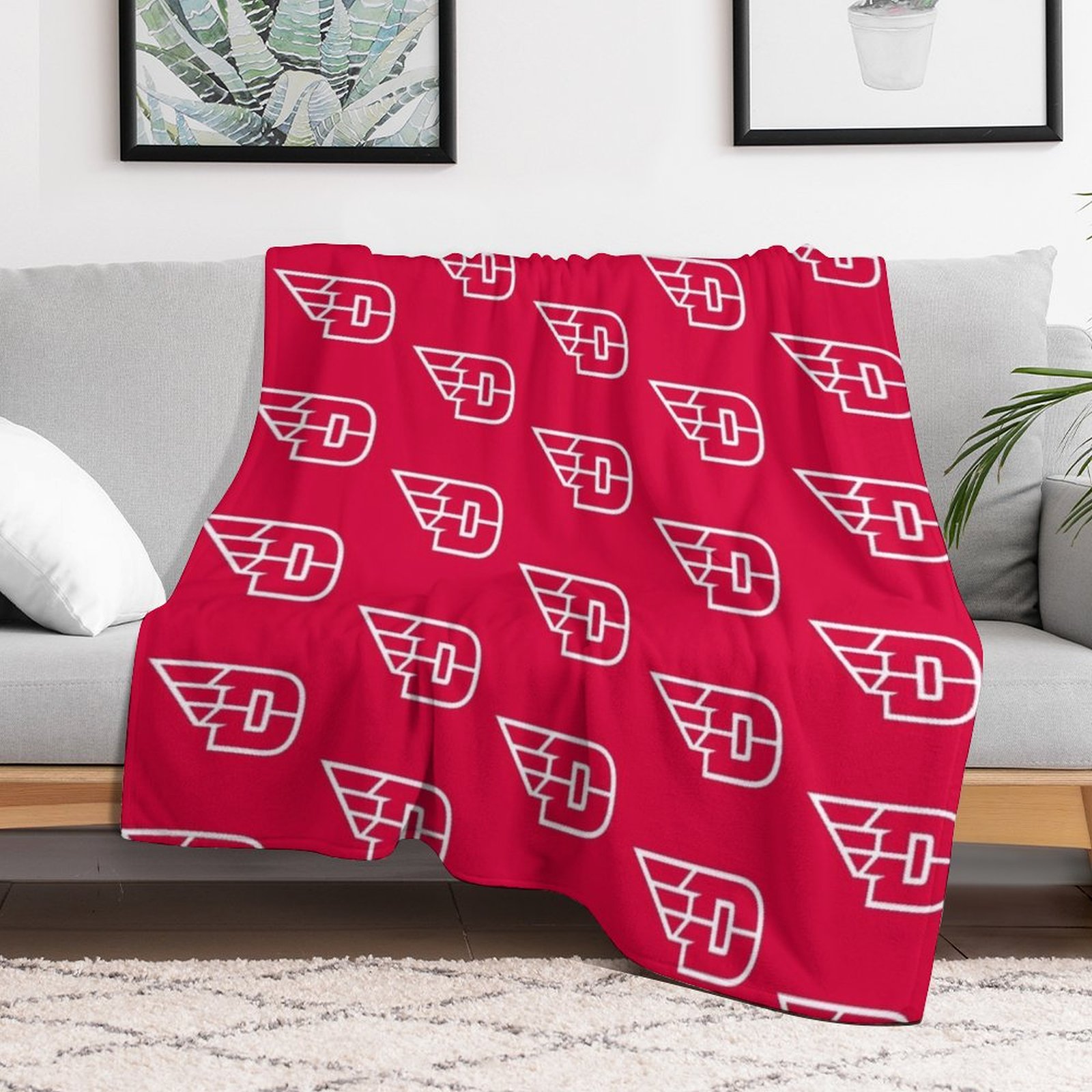 The Dayton Icon Throw Blanket  - 3D Printing Icon 评论和价格