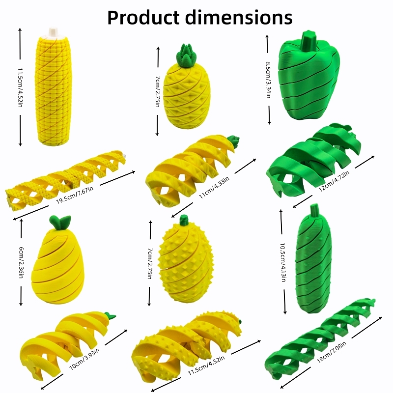 3D Printed Fruit and Vegetable - 3D Printing Household Items 评论和价格