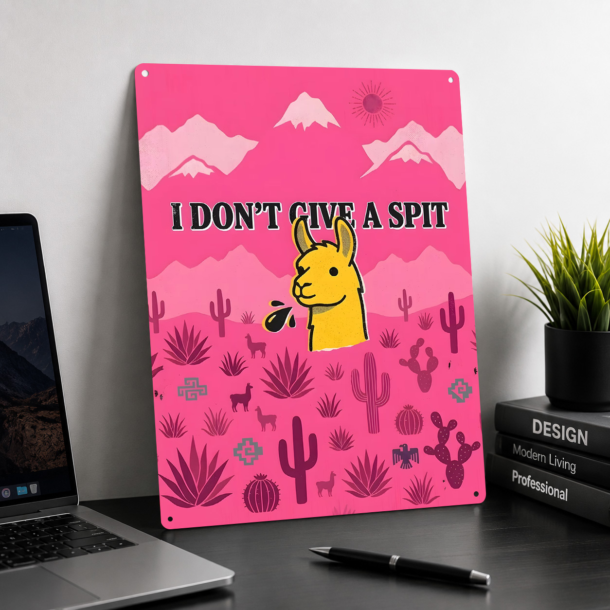Llama Spitting Funny Quote 'I  - 3D Printing Quote 评论和价格