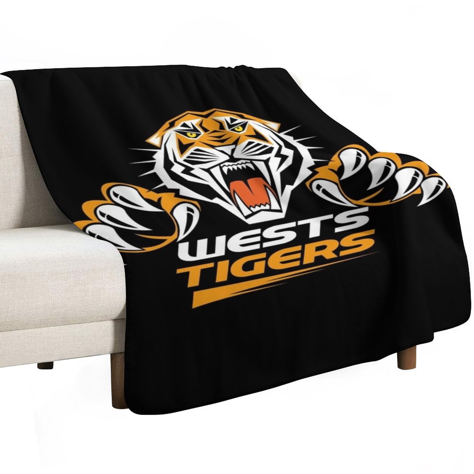 New-Wests-Tigers-01-Icon Throw - 3D Printing Icon 评论和价格