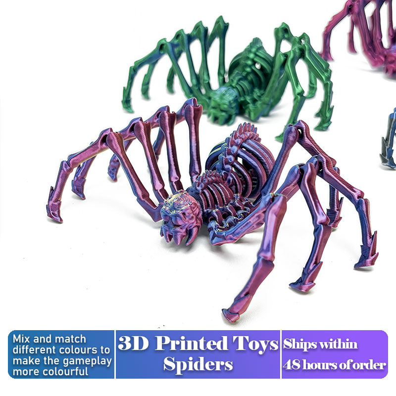 Articulated 3D Printed Spider  - 3D Printing Household Items 评论和价格