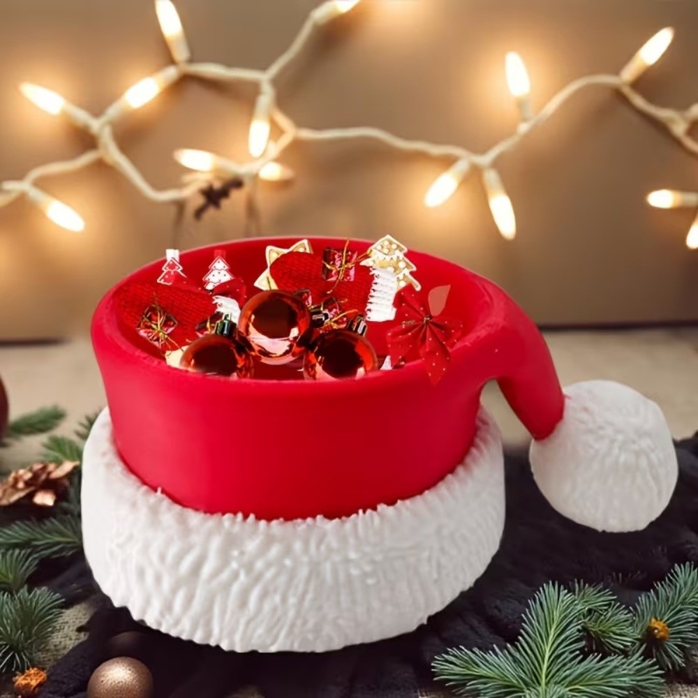 Xmas Christmas Bowl Santa Hat  - 3D Printing Xmas 评论和价格