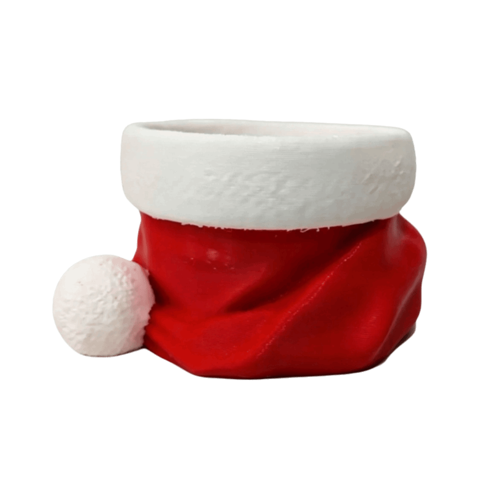 Xmas Christmas Bowl Santa Hat  - 3D Printing Xmas 评论和价格
